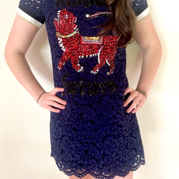Vintage Gucci dress with slip - size small - Picture 3 of 7